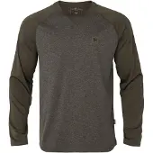 Härkila Kodiak CleverWool L/S T-shirt Men Dark Hunting Green 3XL