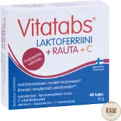 Hankintatukku Vitatabs Laktoferriini 177 mg + Rauta + C-vitamiini