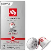 Illy | Lungo Classico - 10 kapselia nespresso-koneisiin