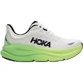 Hoka One One Women's Bondi 9 White/Tart Apple Juoksukengät 42