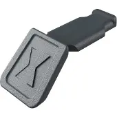 Knipex ColorCode klipsi, musta 10 kpl/pkt