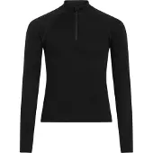 Icebreaker Kids' 260 Tech Long Sleeve Half Zip Black Aluskerrastopaidat 10