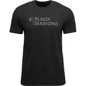 Black Diamond Men's Mini Stacked Short Sleeve Tee Black Lyhythihaiset topit L