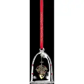 Holmegaard Ann-Sofi Romme Annual Christmas Bell 2026 Small Clear - Nude - 8 CM