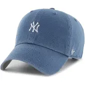 47 Lippalakki 'NEYYAN BASE RUNNER' sininen denim / valkoinen