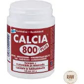 Raw Organic Hankintatukku Calcia 800 plus, 140 tabl.