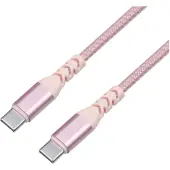 Dacota Platinum USB-C - USB-C-kaapeli 1 M, ruusukulta