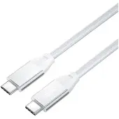 Dacota Platinum USB-C 3.2 Gen 2x1 kaapeli 5M, valkoinen