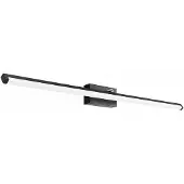 Toolight LED KYLPYHUONEEN SEINÄVALAISIN PEILIN YLLÄ 20W 100CM APP375-1W MUSTA