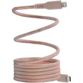 Dacota Platinum magneettinen USB-C – Lightning -kaapeli 1,5 m, pinkki