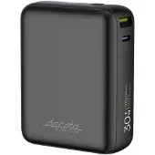 Dacota Platinum AM10 30 W -varavirtalähde 10 000 mAh, musta