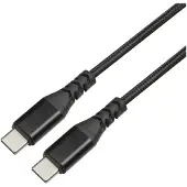 Dacota Platinum USB-C - USB-C-kaapeli 1 M, musta