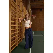 ICANIWILL Essential Wide Pants Midnight Blue