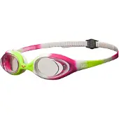 Arena Spider Laskettelulasit Lapset, lime fuchsia-white-clear