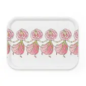Design House Stockholm Rose Tray - White - 20X27CM