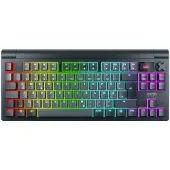 Cherry XTRFY MX 8.3 TKL Wireless, Langallinen & langaton, USB + RF Wireless + Bluetooth, Mekaaninen, QWERTZ, RGB LED, Harmaa (G80-3883HJADE-22)