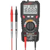 Habotest Digital Multimeter with Flashlight HT118A, True RMS, NCV