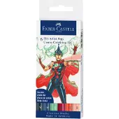 Faber-Castell - India ink Pitt Artist Pen Comic (6 pcs) (267196)