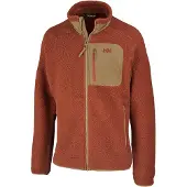 Helly Hansen Panorama Pile Block, fleece-takki, miesten, ruskea