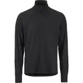 Craft Men's Flow Half Zip Longsleeve Black Melange Pitkähihaiset treenitopit XXL