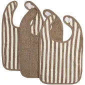 Meyco Baby Fat Stripe Kuolalappu 3 Yksiköt