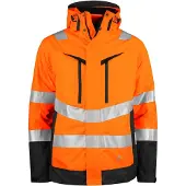 Projob 6445 Tekninen Takki 3-In-1 En Iso 20471 Luokka 3/2 - Orange/Black - 3XL