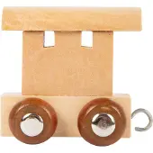 Small Foot - Wooden Letter Train Wagon