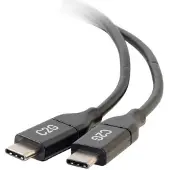 C2G USB Cable | USB-C - USB-C | 2.0 | 0,9m | Musta
