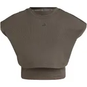 Adidas Power Boxy French Terry 3 Stripes 3/4-hihainen T-paita