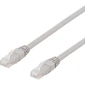Deltaco – U/UTP Cat6a laitekaapeli, LSZH, 0,5m, harm (TP-60AU)