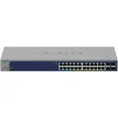 Netgear GS728TXUP - Hallittava kytkin, harmaa