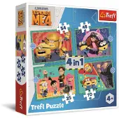 Trefl Minions 4-in-1 palapelisetti