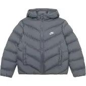Nike Talvitakki Nsw Therma-fit Synthetic-fill All Day Play - Harmaa/valkoinen Lapset, koko S: 128-137 cm