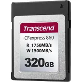 Transcend 320 Gt CFexpress Type B -muistikortti, musta