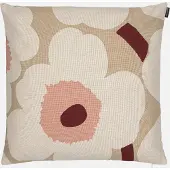 Marimekko Unikko Pillow Case 50X50Cm - Beige - 50X50CM