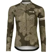 Agu Striped Flower Essential Langarm-trikot