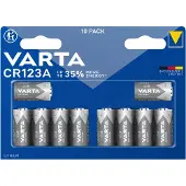 Varta Batterie Photo Lithium Cylindrical CR123A Blister 10 (6205301461)