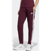 Adidas Urheiluhousut 'Essentials' viininpunainen / valkoinen