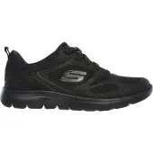 SKECHERS Matalavartiset tennarit 'Summits-Suited' musta