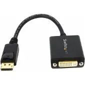 StarTech.com DisplayPort to DVI-D Adapter Video Converter 1080p -adapteri, Musta