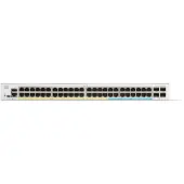 Cisco Catalyst 1300 C1300-48P-4X - Hallittava kytkin, valkoinen