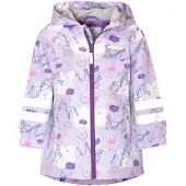 Playshoes Ulkoilutakki 'EINHORN' taivaansininen / lila / laventeli / valkoinen