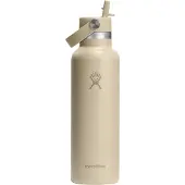 Hydroflask Standard Mouth Flex Straw Cap Oat termospullo, 621 ml