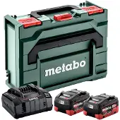 Metabo Tarvikesarja Metabo ASC 145 + metaBOX 21; 18 V; 2x10,0 Ah akku
