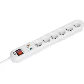 Bachmann SMART power strip 6xUTE white SS 1xswitch 3m