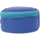 Herlitz Etui Dip Dye, Pehmeä lyijykynäkotelo, Polyesteri, Sininen, Turkoosi, Yksivärinen, Vetoketju, Nuoruus (50046430)