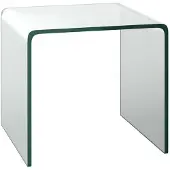 ProMotion Läpinäkyvä sivupöytä 45x45x41cm