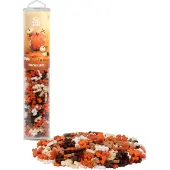 Plus plus Pumpkin Spice Mix / 240 Pcs Tube - Multi/patterned - ONE SIZE