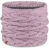 Buff Knitted &amp; Fleece Kaulahuivi