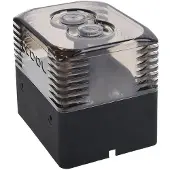 Alphacool Eisstation DC-LT -säiliö, musta/läpinäkyvä